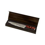 Faca Mor Steel 8  Inox e Cabo de Madeira 3