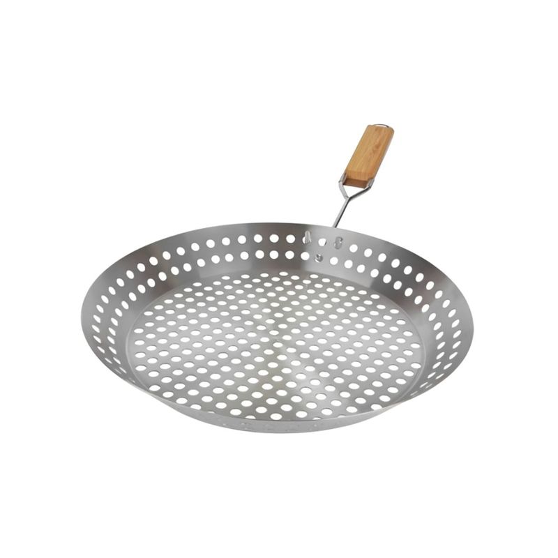 Frigideira Inox Mor para Grelhar 2 em 1 0