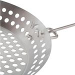 Frigideira Inox Mor para Grelhar 2 em 1 5