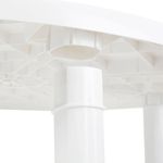 Mesa Pl stica Mor Redonda Desmont vel Branca 4