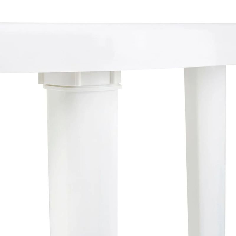 Mesa Pl stica Mor Redonda Desmont vel Branca 5