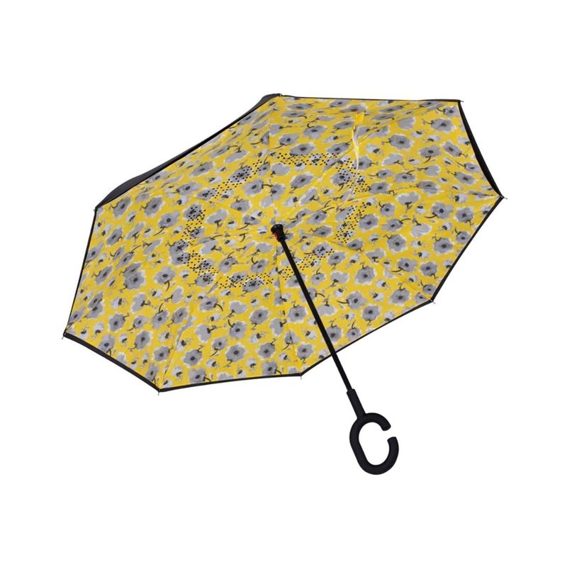 Guarda-Chuva Mor Invertido Floral - Cores Sortidas 0