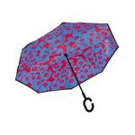 Guarda-Chuva Mor Invertido Floral - Cores Sortidas 1