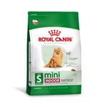 Ra  o Seca Royal Canin Mini Indoor S nior para C es Idosos 8  Porte Pequeno 1kg 0