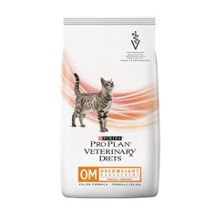 Ração Seca Purina Pro Plan Veterinary Diets Obesity para Gatos Adultos 1,5kg