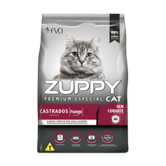 Ração Seca Zuppy para Gatos Castrados Frango 10,1kg