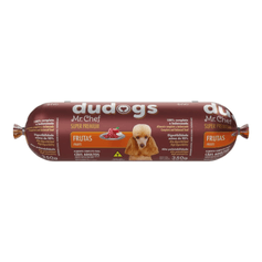 Ração Semi-Úmida Dudogs Mr Chef para Cães Adultos Frutas 350g