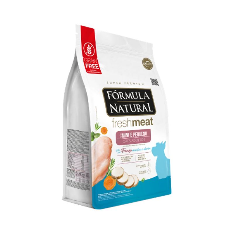 Ra  o Seca F rmula Natural Fresh Meat para C es Adultos Porte Mini e Pequeno Frango 10 1kg 1