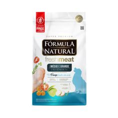 Ração Seca Fórmula Natural Fresh Meat Sênior 7+ para Cães Idosos Porte Médio e Grande Frango 12kg