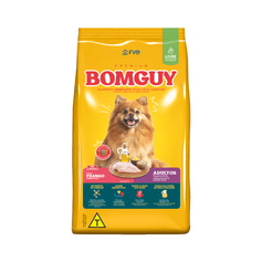 Ração Seca Bomguy Sem Corante para Cães Adultos Porte Pequeno Frango 15kg