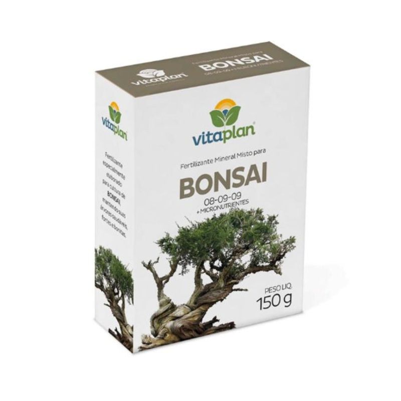 Fertilizante Mineral Nutriplan Vitaplan para Bonsai 150g 0