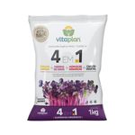 Fertilizante Nutriplan Vitaplan 4 em 1 para Solo 1kg 0