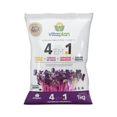 Fertilizante Nutriplan Vitaplan 4 em 1 para Solo 1kg
