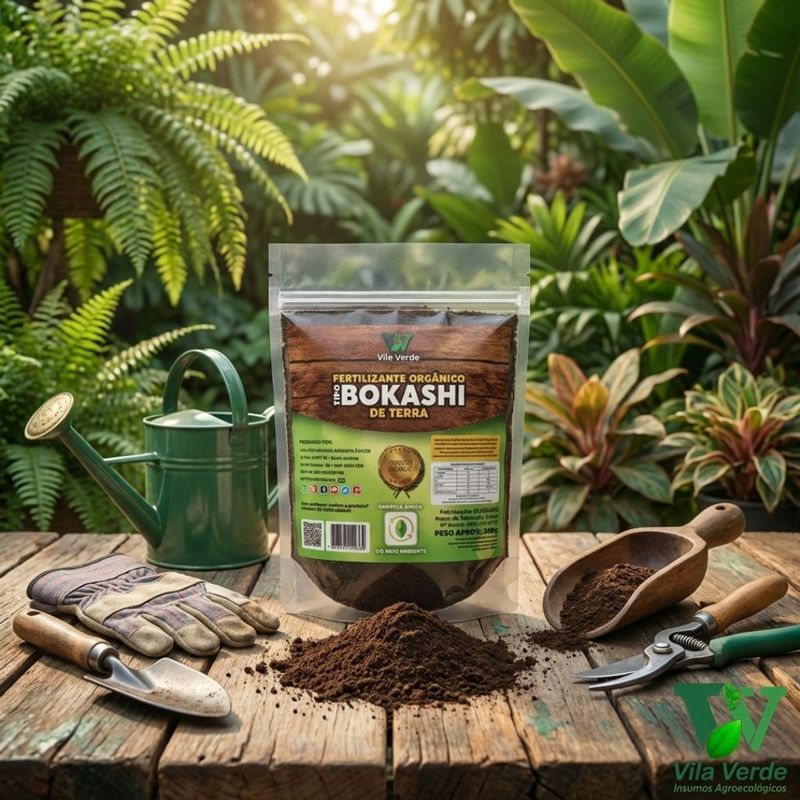 Fertilizante Vila Verde Bokashi 300g 2