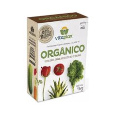Fertilizante Nutriplan Vitaplan Orgânico para Plantio e Manutenção 1kg