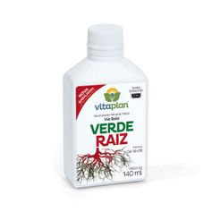 Fertilizante Nutriplan Vitaplan Verde Raiz para Plantas 140ml