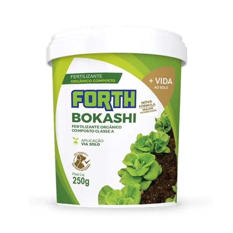 Fertilizante Forth Bokashi para Horta e Jardim 250g 0