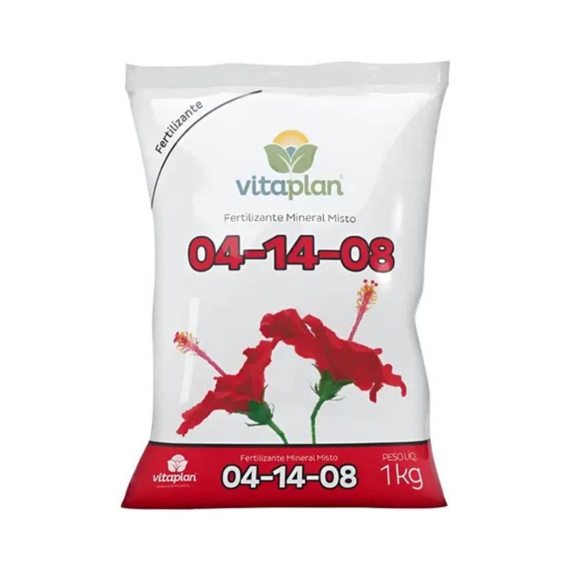 Fertilizante Nutriplan Vitaplan 04 14 08 para Plantas 1kg 0