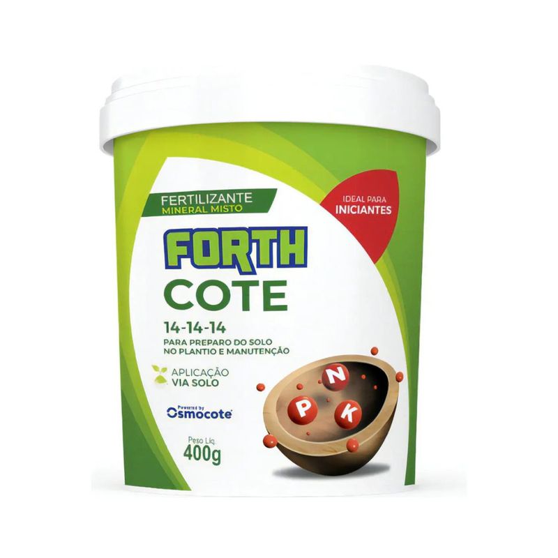 Fertilizante Forth Cote 14-14-14 para Plantas 400g 0