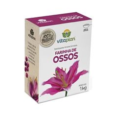 Fertilizante Nutriplan Vitaplan Farinha de Ossos para Jardins e Plantas 1kg