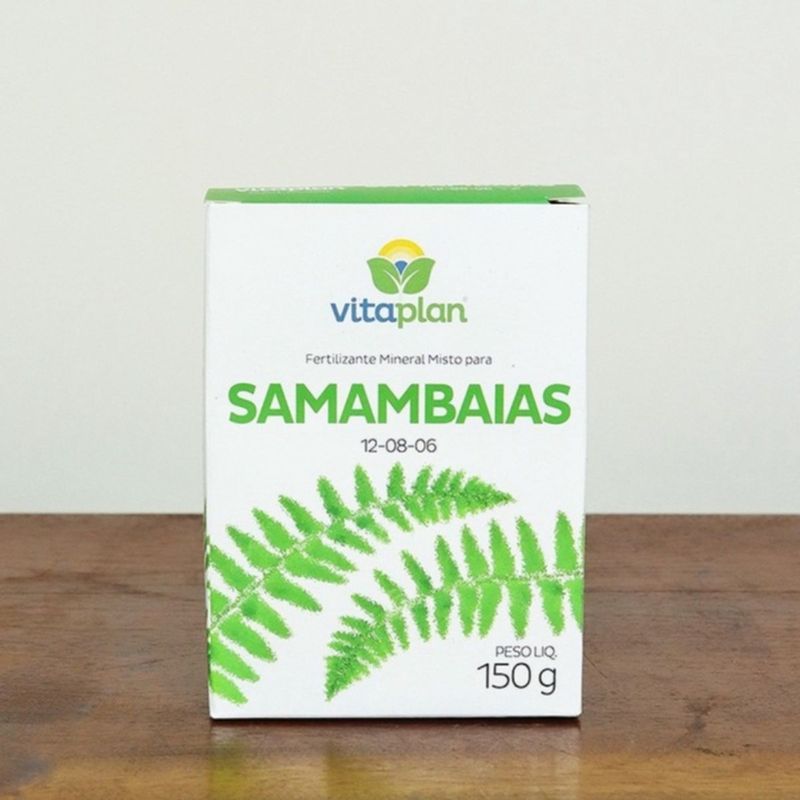 Fertilizante Nutriplan Vitaplan Samambaia para Plantio e Manuten  o 150g 1