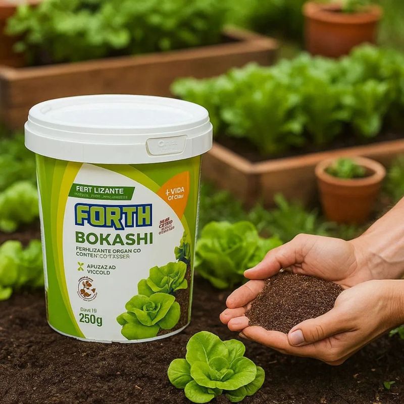 Fertilizante Forth Bokashi para Horta e Jardim 250g 1