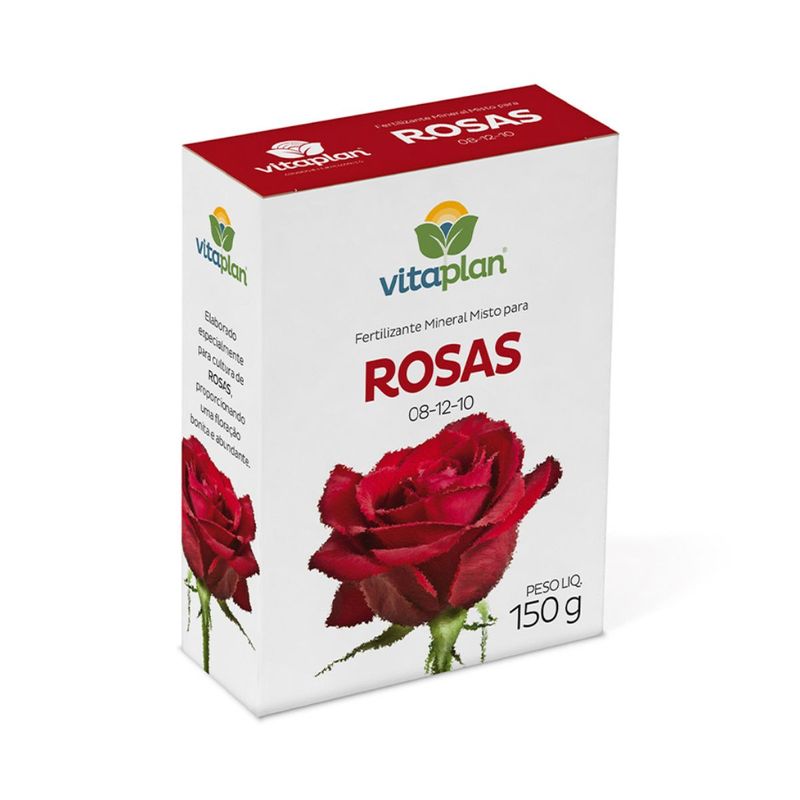 Fertilizante Nutriplan Vitaplan Rosas para Plantio e Manuten  o 150g 0