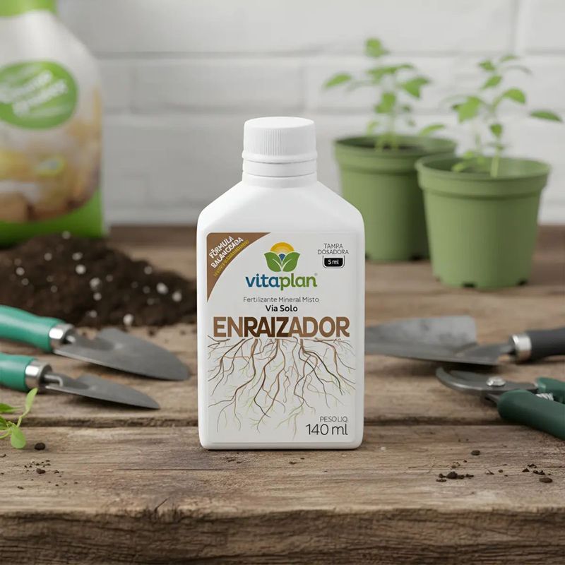 Fertilizante Nutriplan Vitaplan Enraizador para Ra zes 140ml 1