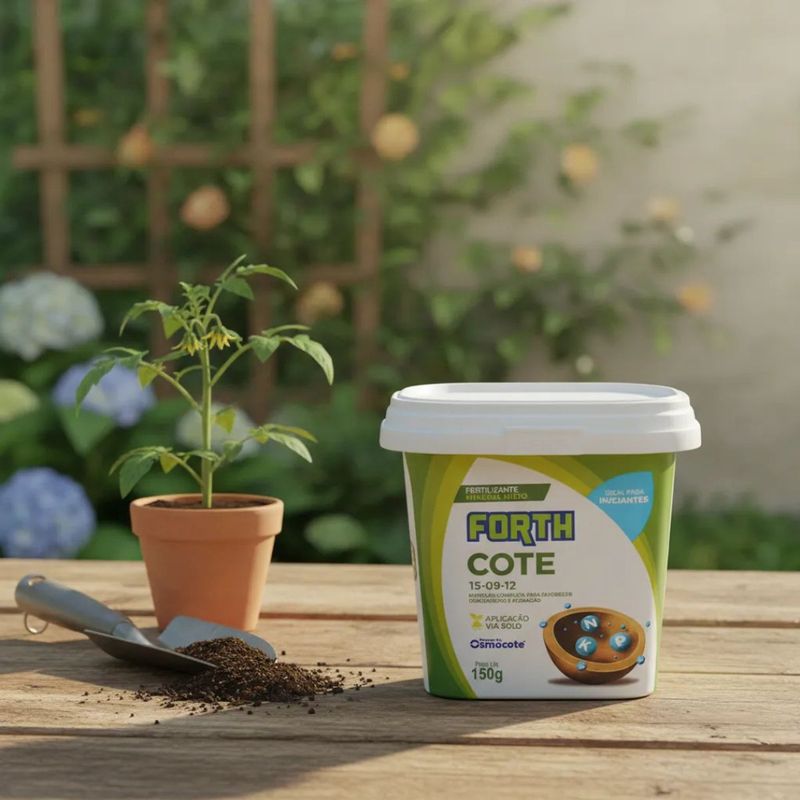 Fertilizante Forth Cote Plus 15-09-12 para Plantas 150g 2