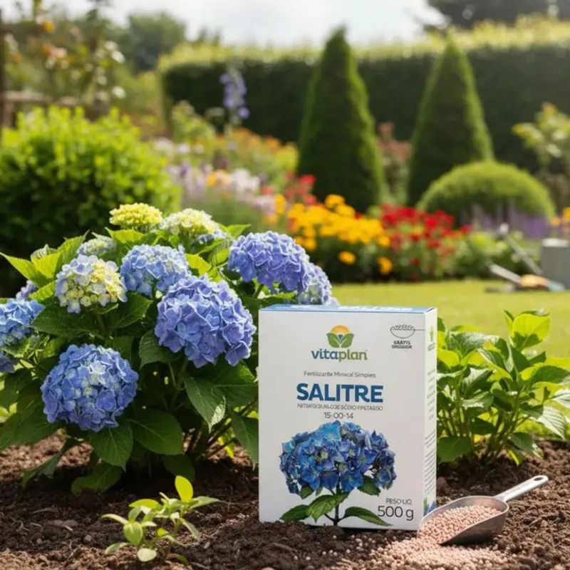 Fertilizante Nutriplan Vitaplan Salitre do Chile para Plantio e Manuten  o 500g 1