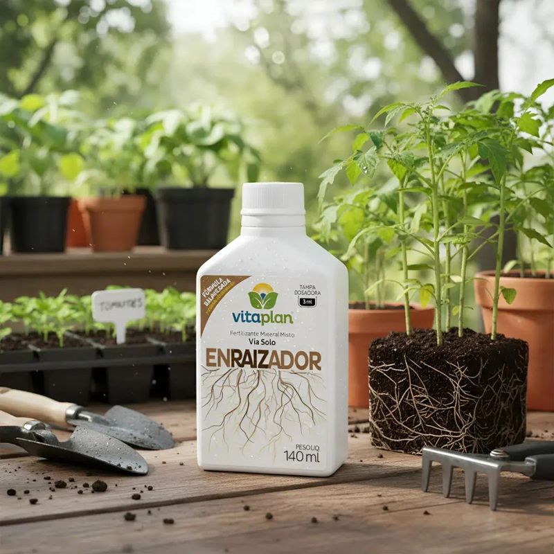 Fertilizante Nutriplan Vitaplan Enraizador para Ra zes 140ml 2