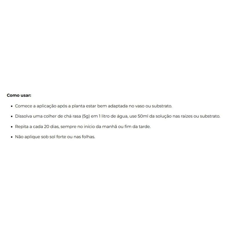 Fertilizante Nutriplan Vitaplan Orqu deas para Plantio e Manuten  o 150g 4