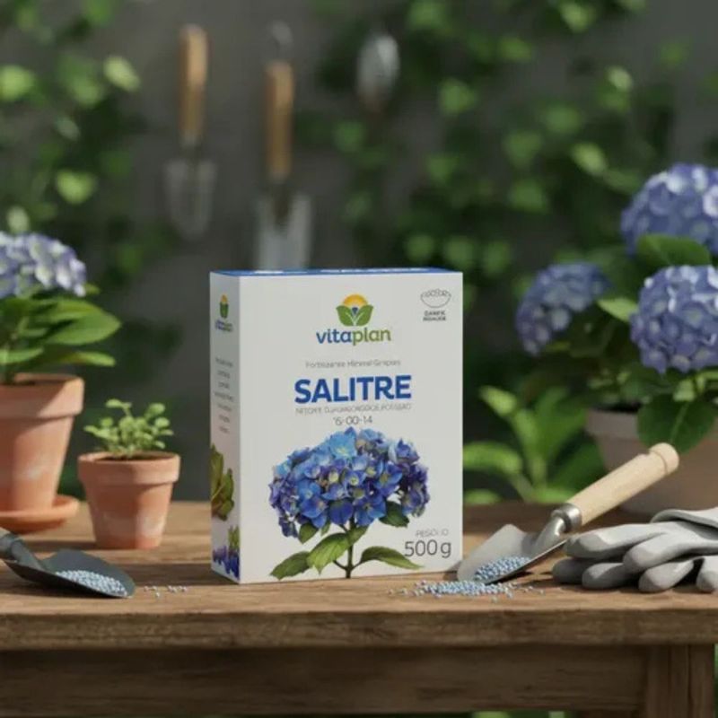 Fertilizante Nutriplan Vitaplan Salitre do Chile para Plantio e Manuten  o 500g 5