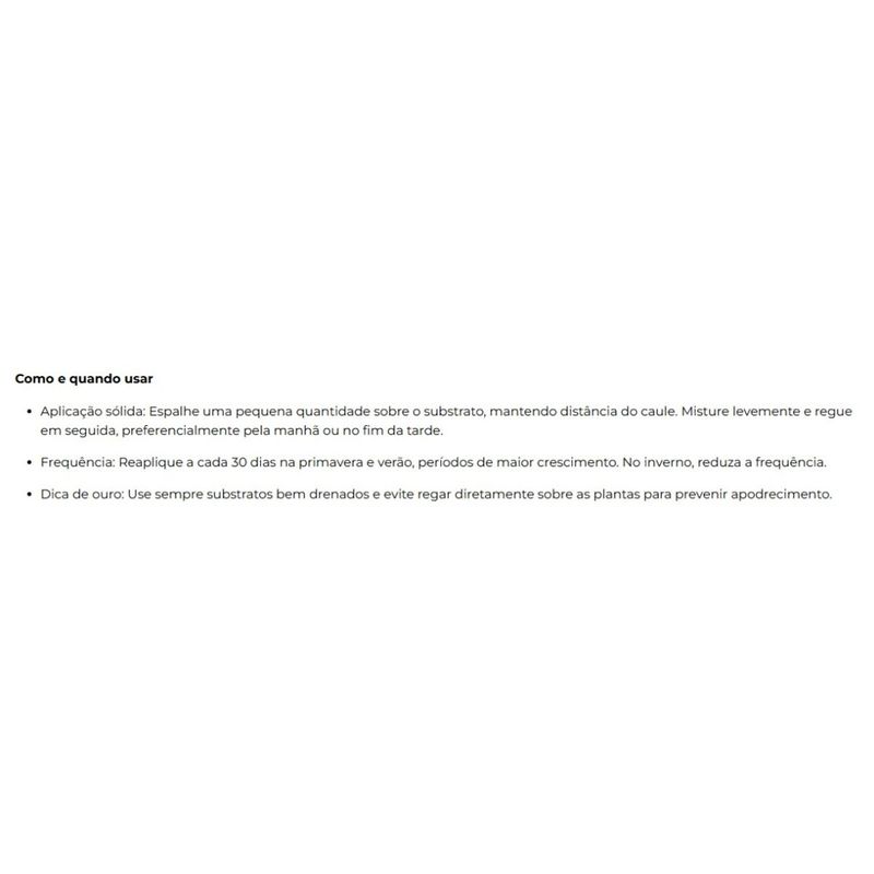 Fertilizante Nutriplan Vitaplan Cactos e Suculentas para Plantio e Manuten  o 150g 8