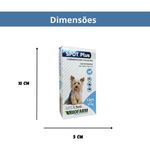 Antipulgas Biofarm Spot Plus On 1 5ml para C es at  10kg - Cont m 1 pipeta  2
