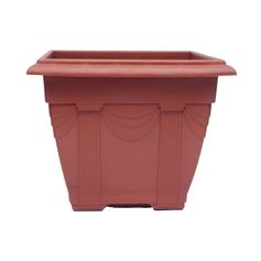 Vaso Nutriplan Floreira Romano Quadrado de Plástico para Plantas Cor Cerâmica N1