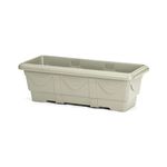 Vaso Nutriplan Jardineira Romano de Pl stico para Plantas Cor M rmore 35cm 0