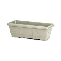 Vaso Nutriplan Jardineira Romano de Plástico para Plantas Cor Mármore 50cm