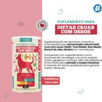 Suplemento Botupharma Food Dog Dietas Cruas Com Ossos para C es Adultos 100g 1