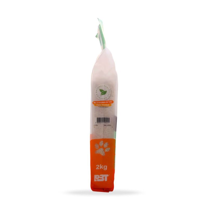 Granulado Higi nico P3T Bio Tofu Natural para Gatos 2kg 3