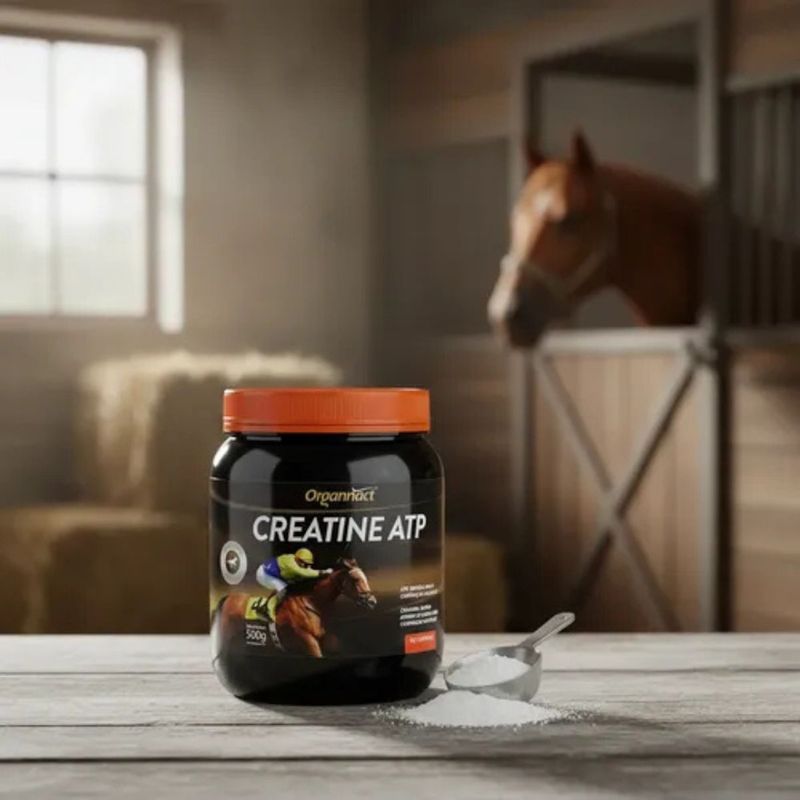 Suplemento Organnact Creatine ATP para Equinos 500g 2