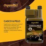 Suplemento Organnact Casco e Pelo Turbo para Equinos 1lts 1
