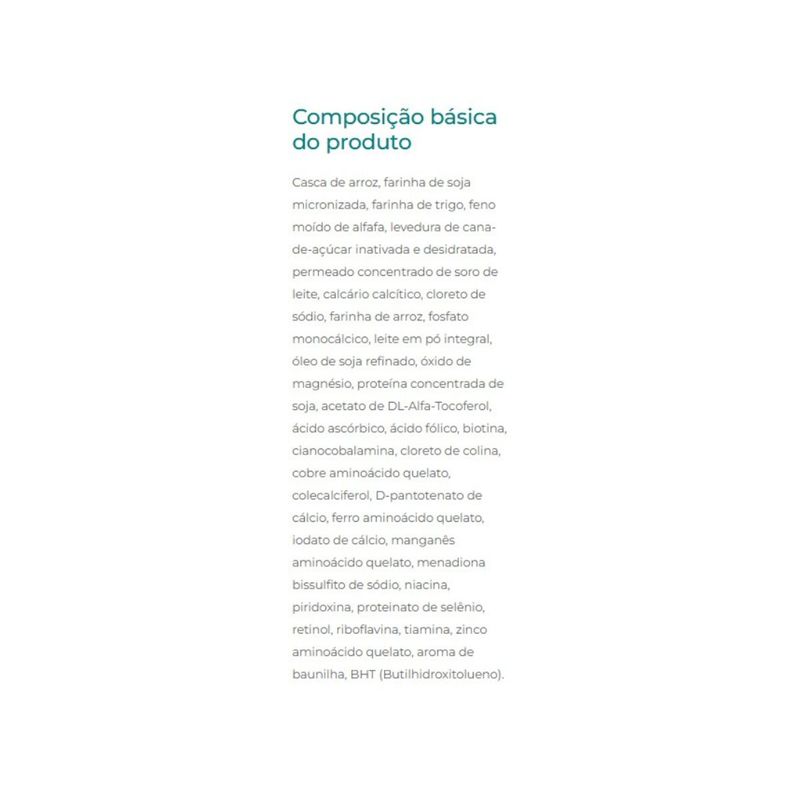 Suplemento Organnact Corpore Baby Sustag Pellets para Potros Lactentes 10kg 3