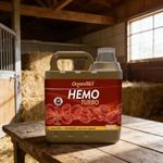 Suplemento Organnact Hemo Turbo para Equinos  Avestruzes  Pequenos Ruminantes e Su nos 5lts 2