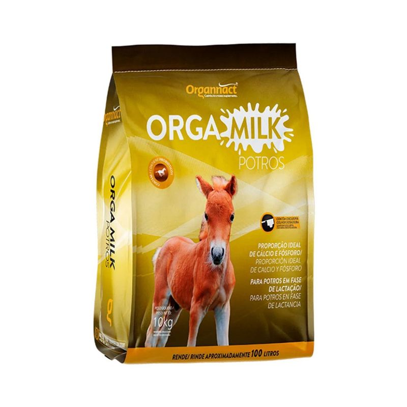 Suplemento Organnact Orga Milk Potros para Potros 10kg 0