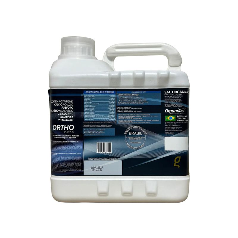 Suplemento Organnact Ortho Potros para Potros 5lts 3