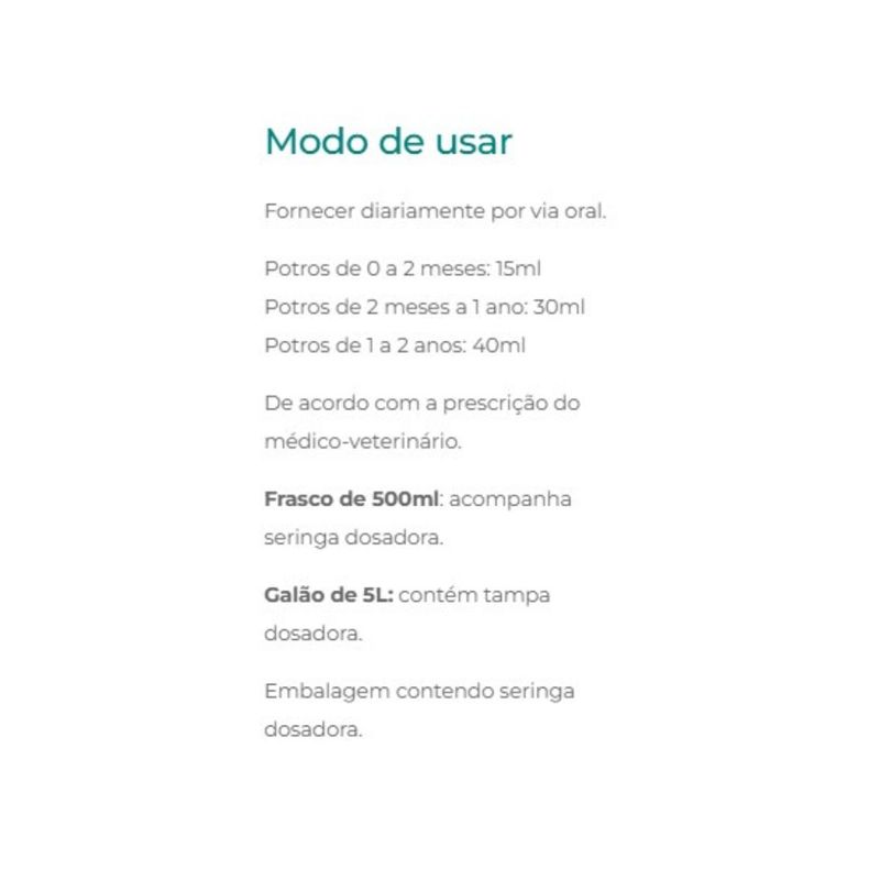 Suplemento Organnact Ortho Potros para Potros 5lts 6