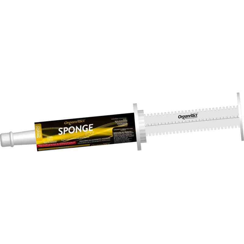 Suplemento Organnact Sponge Equi para Equinos 78ml - Cont m 1 seringa 0