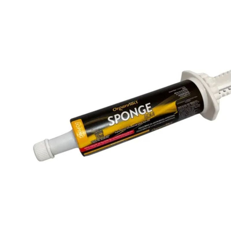 Suplemento Organnact Sponge Equi para Equinos 78ml - Cont m 1 seringa 2
