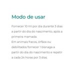 Suplemento Organnact Promun Rec m-Nascido para Potros 30ml - Cont m 1 seringa 5